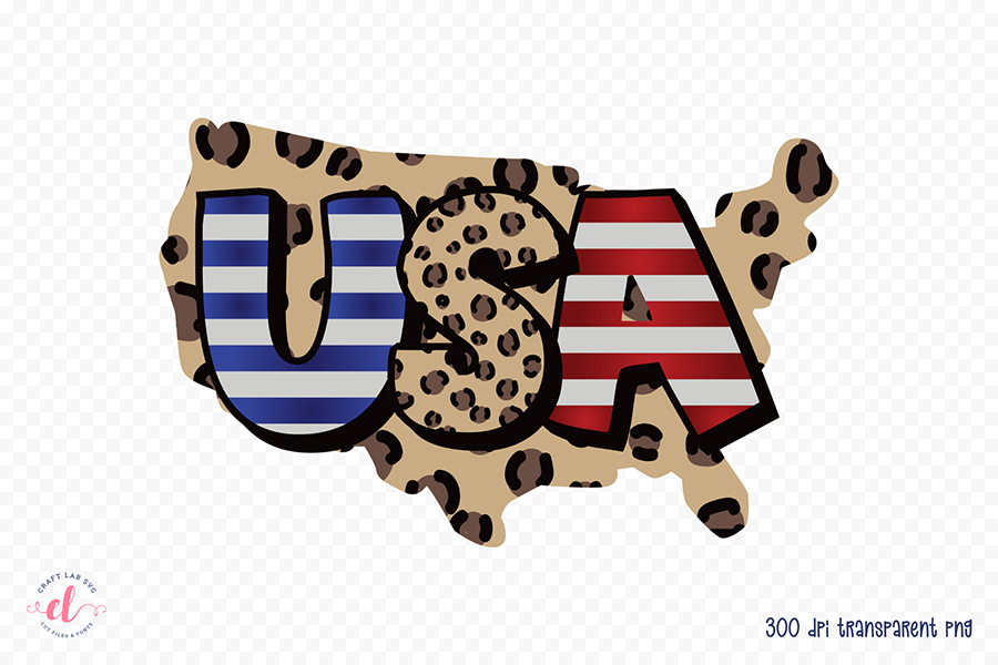 4th of July PNG Sublimation Design | USA