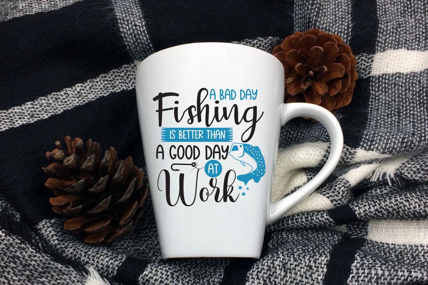 A Bad Day Fishing is Better Than A Good Day at Work SVG