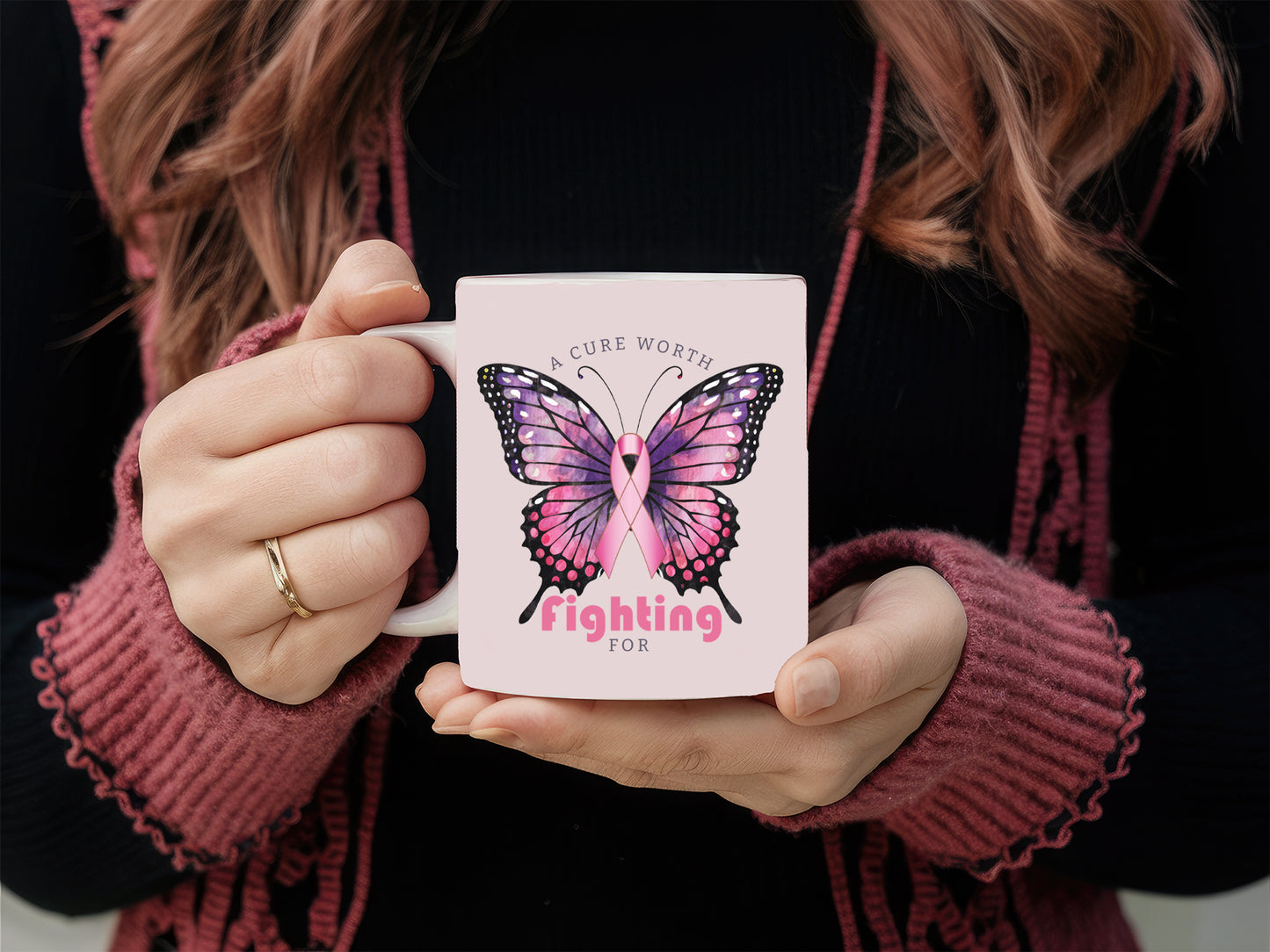 A Cure Worth Fighting for - Breast Cancer Sublimation