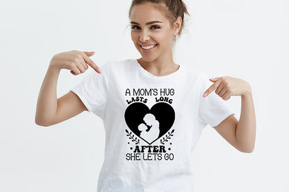 A Mom's Hug Lasts Long, Mothers Day SVG