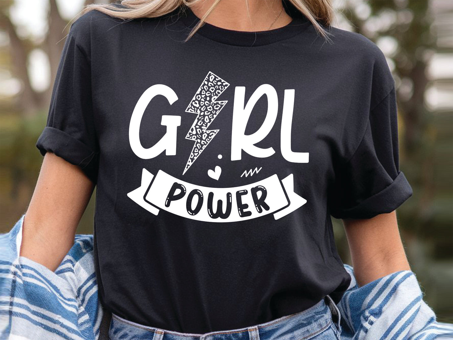 Adorable Girl Power Design SVG Cut File