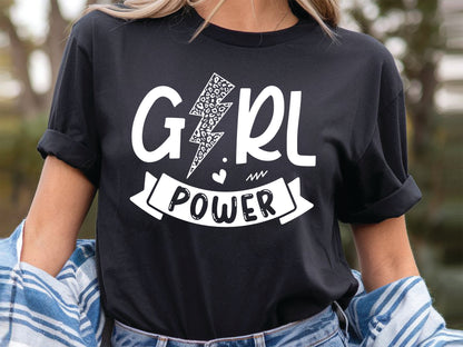 Adorable Girl Power Design SVG Cut File