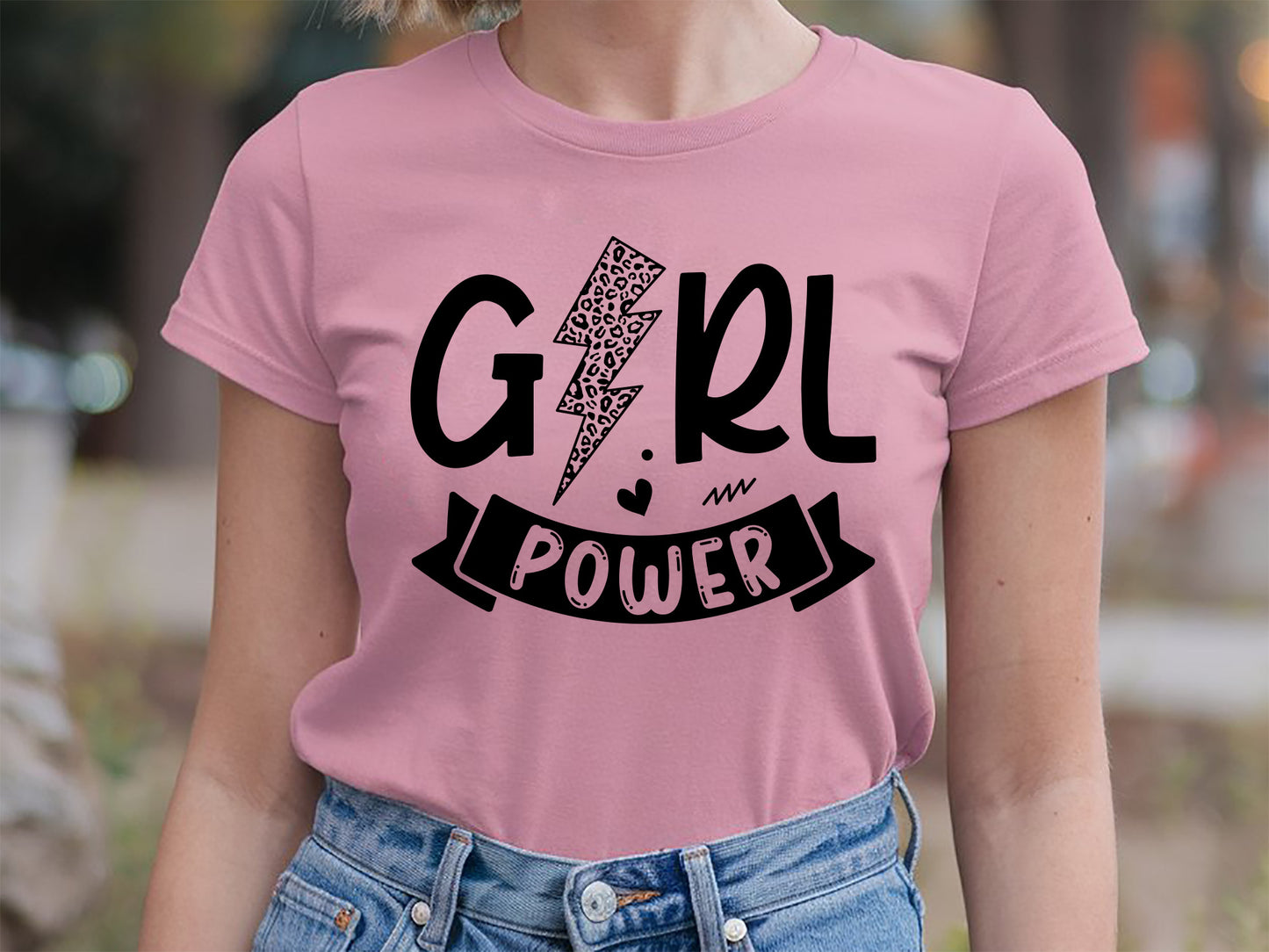 Adorable Girl Power Design SVG Cut File