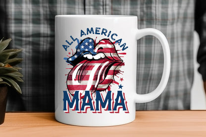 All American Mama, 4th of July Sublimation