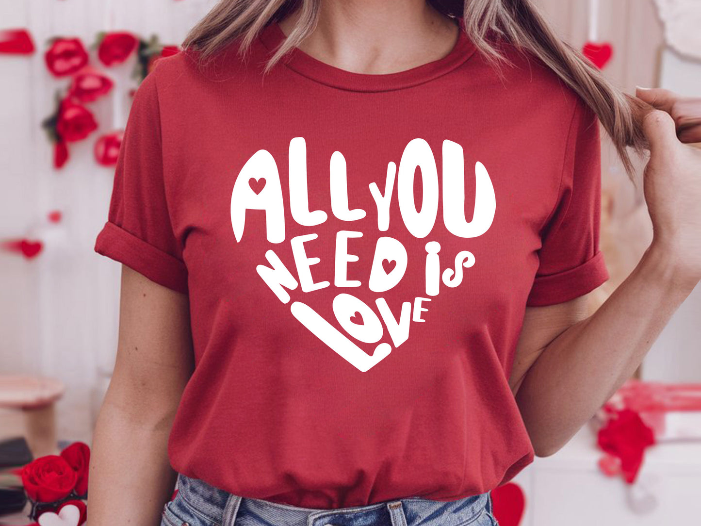 All You Need is Love - Retro Valentine SVG