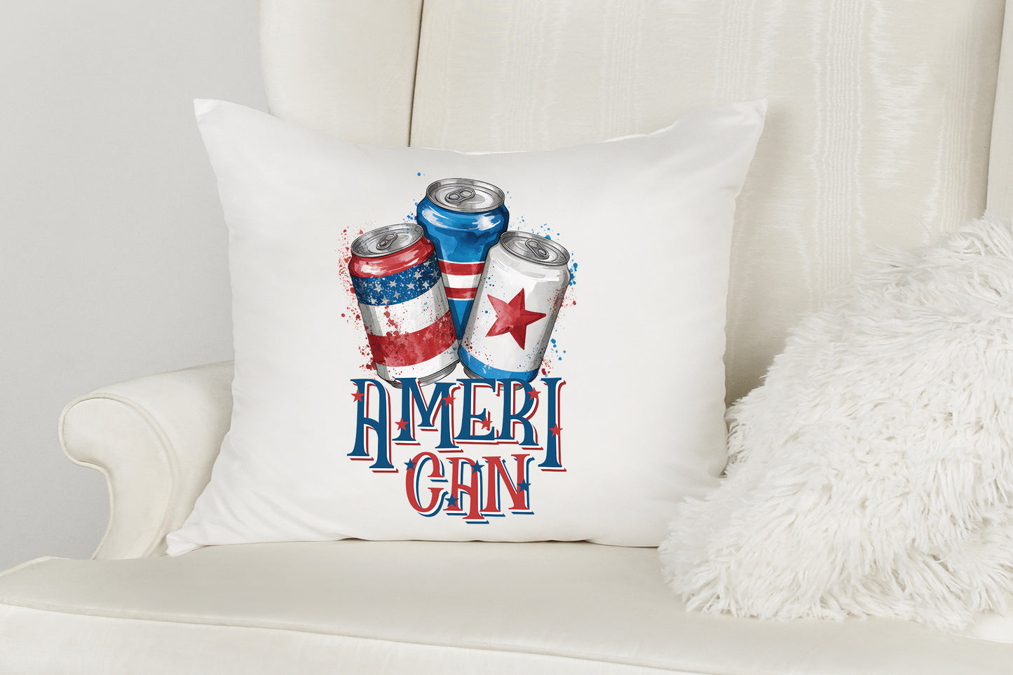 Ameri Can, 4th of July PNG Sublimation