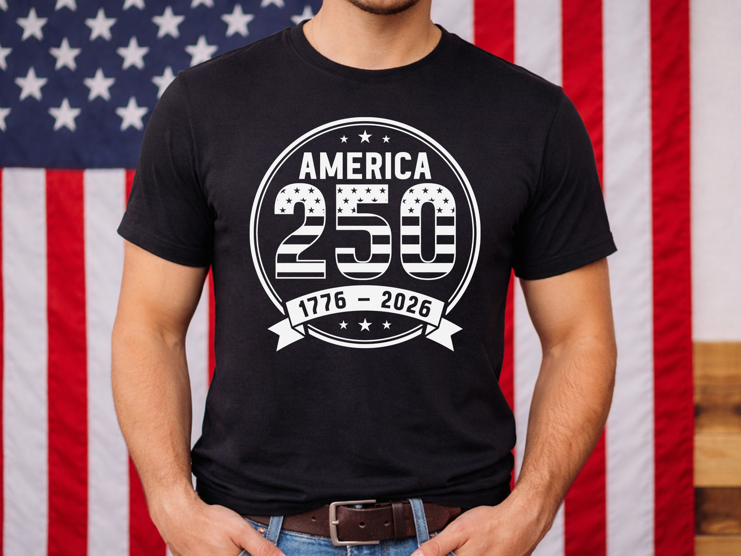 America 250th Anniversary SVG Design