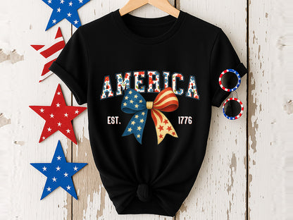 America Est 1776, Coquette 4th of July Sublimation