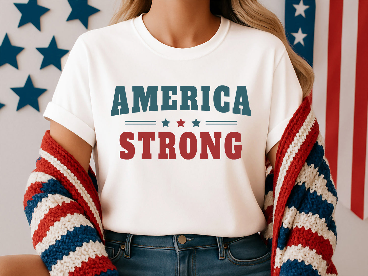 America Strong, USA 250th Anniversary SVG