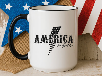 America Vibes, Cute 4th of July SVG