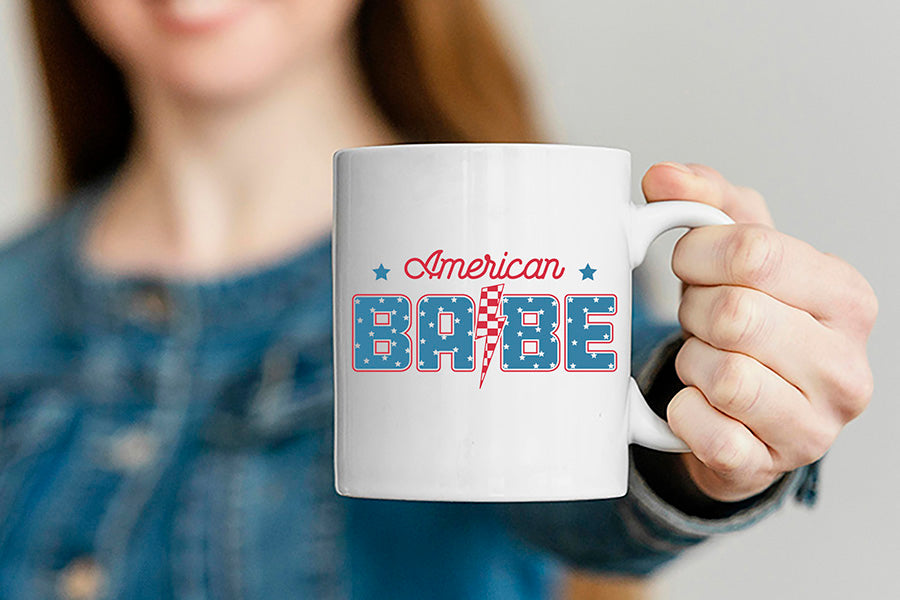 American Babe - Free 4th of July SVG