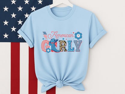 American Girly, 4th of July Sublimation