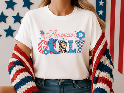 American Girly, 4th of July Sublimation