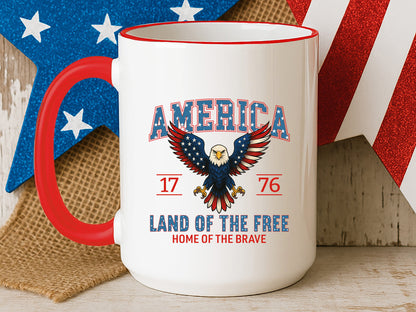 American Land of the Free, Fourth of July Sublimation