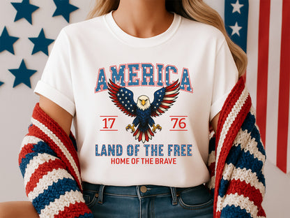 American Land of the Free, Fourth of July Sublimation
