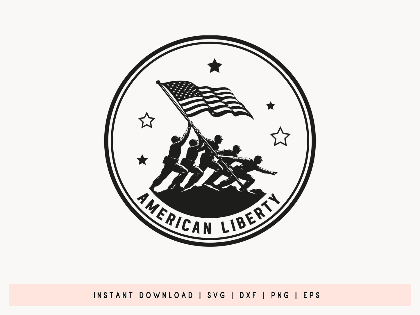 American Liberty 250th Anniversary SVG