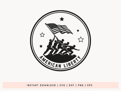 American Liberty 250th Anniversary SVG