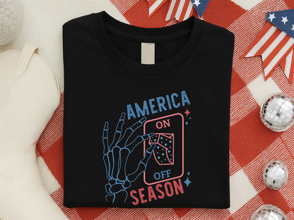 American On Off Season, Funny 4th of July SVG