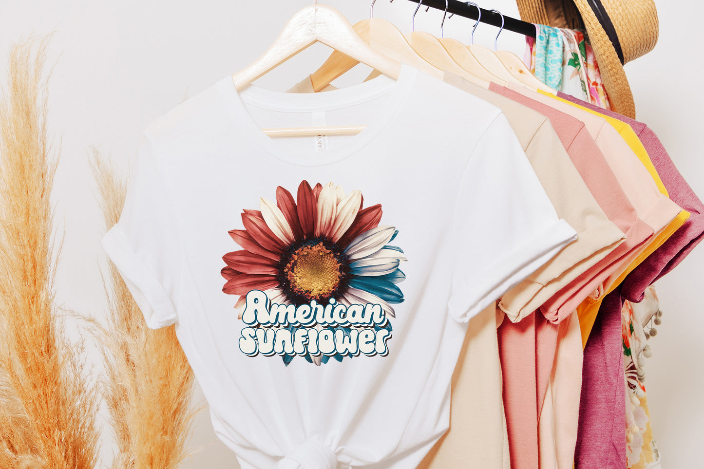 American Sunflower, 4th of July Sublimation