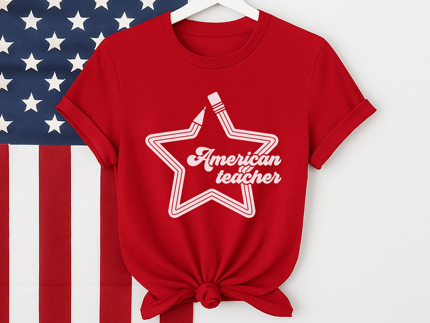 American Teacher, 4th of July SVG