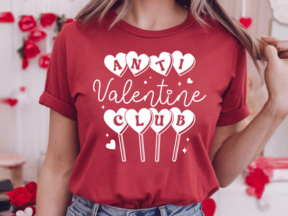 Anti Valentine Club SVG Cut File