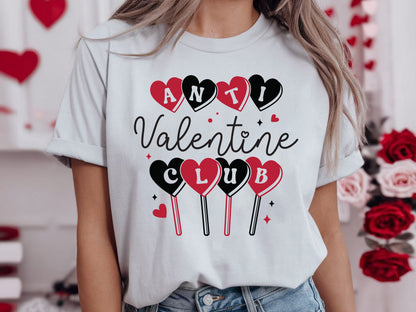 Anti Valentine Club SVG Cut File