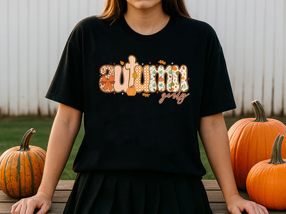 Autumn Girly, Coquette Fall Sublimation Design