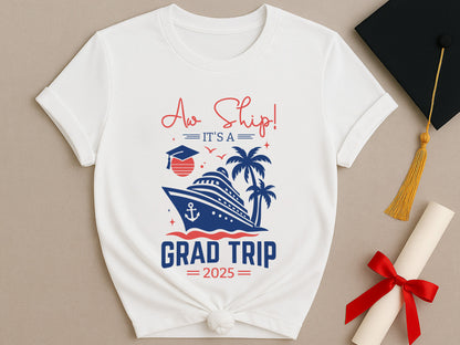 Aw Ship It's a Grab Trip 2025, Graduation SVG