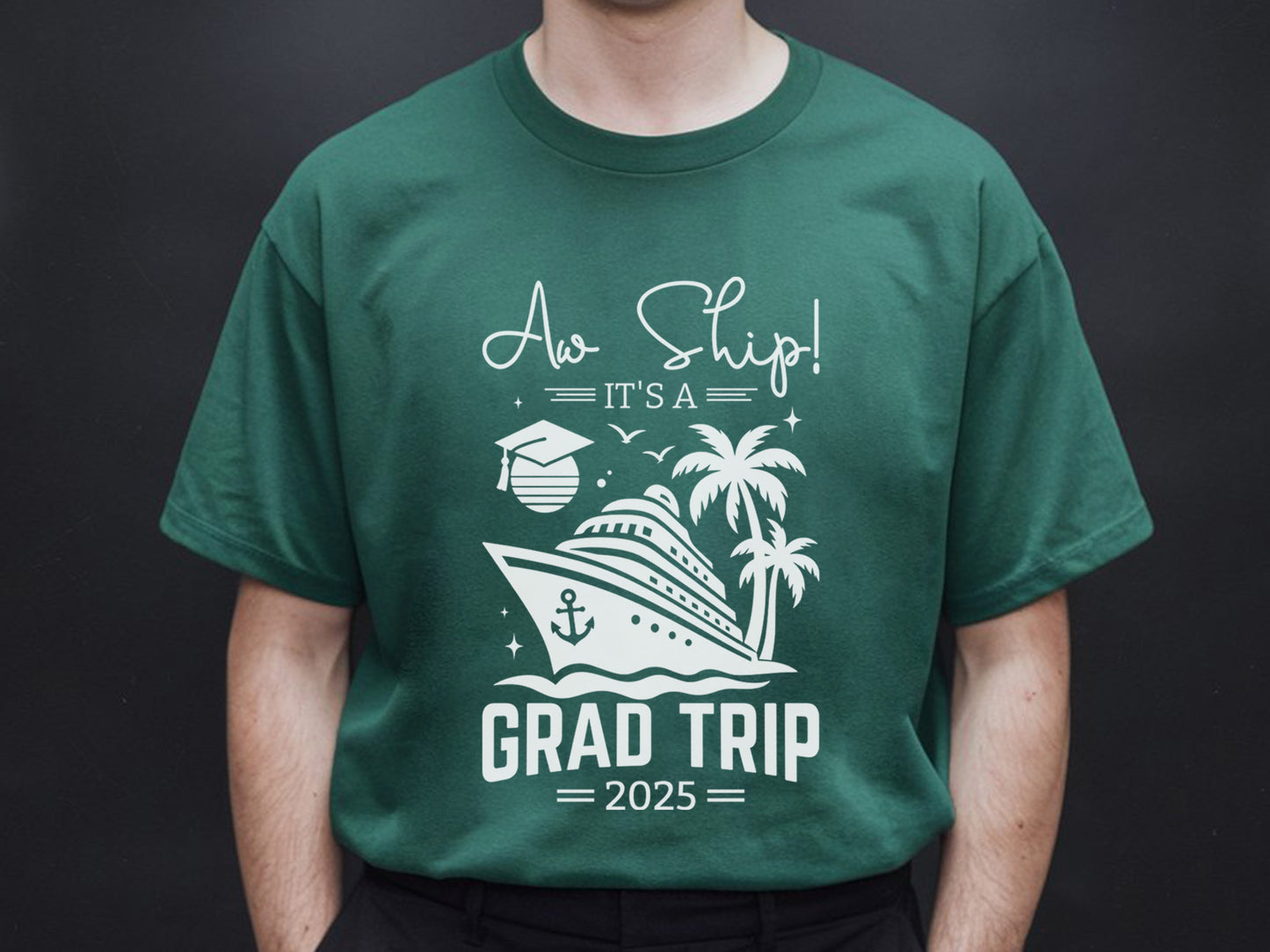 Aw Ship It's a Grab Trip 2025, Graduation SVG