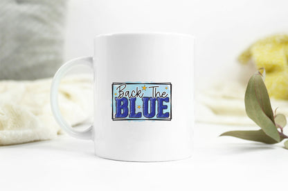 Back the Blue, Police Sublimation Design