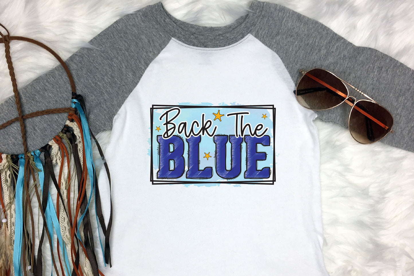 Back the Blue, Police Sublimation Design