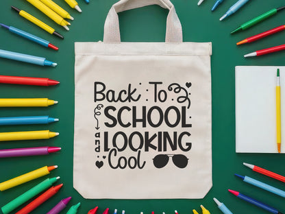 Back to School and Looking Cool SVG File