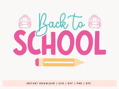 Back to School SVG Design