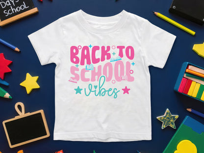 Back to School Vibes SVG Vector