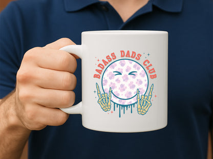 Badass Dads Club, Funny Father's Day Sublimation