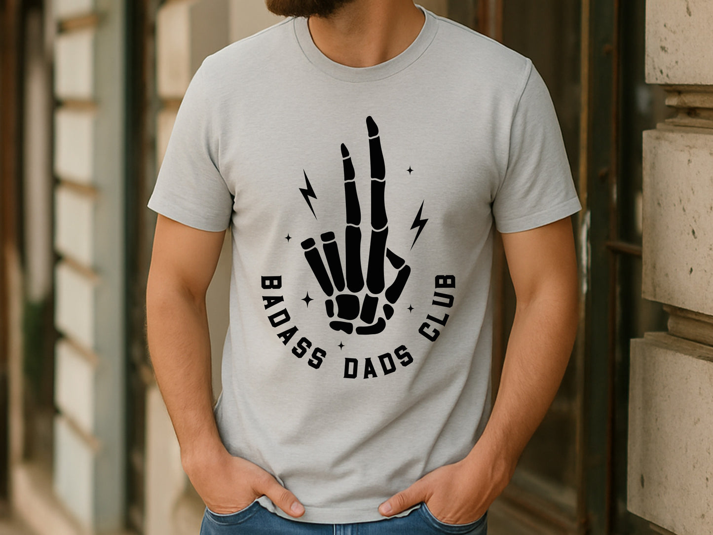 Badass Dads Club, Happy Fathers Day SVG