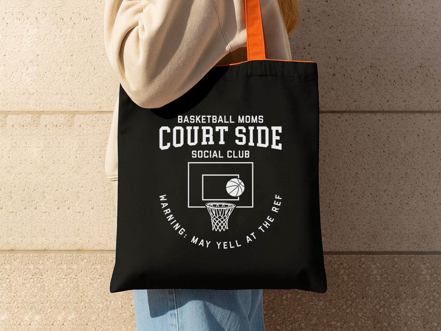 Basketball Moms Court Side Social Club SVG