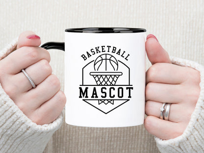 Basketball Mascot SVG Vector