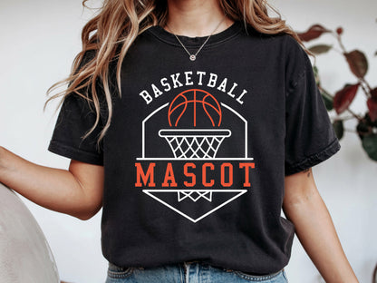 Basketball Mascot SVG Vector