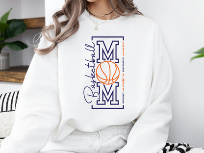 Basketball Mom Crazy Proud Always Loud SVG