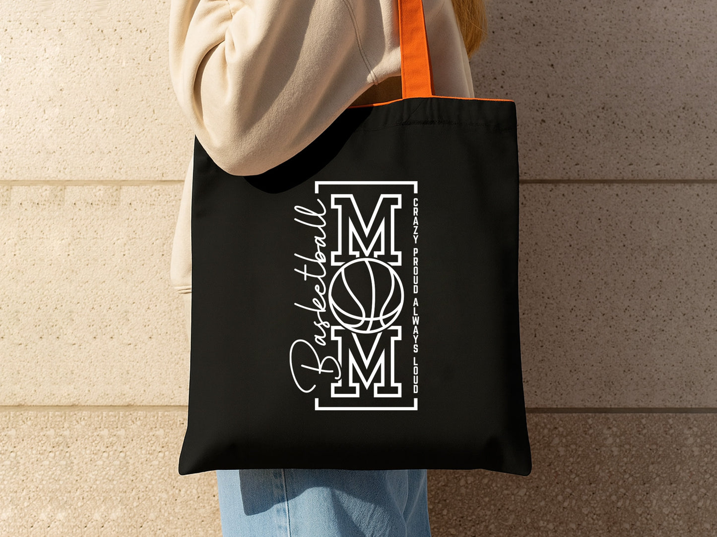 Basketball Mom Crazy Proud Always Loud SVG