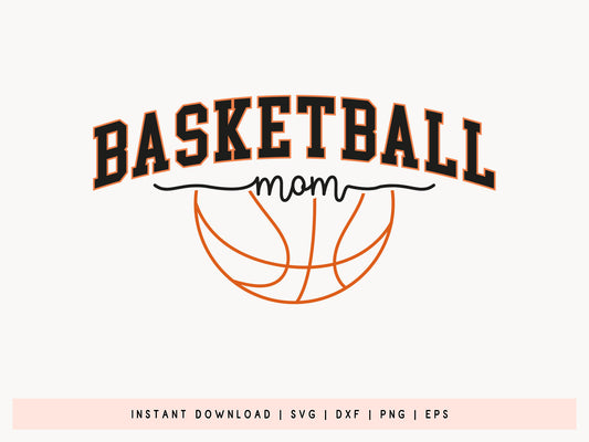 Basketball Mom SVG Cut File