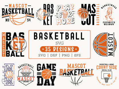 Basketball SVG Designs Bundle