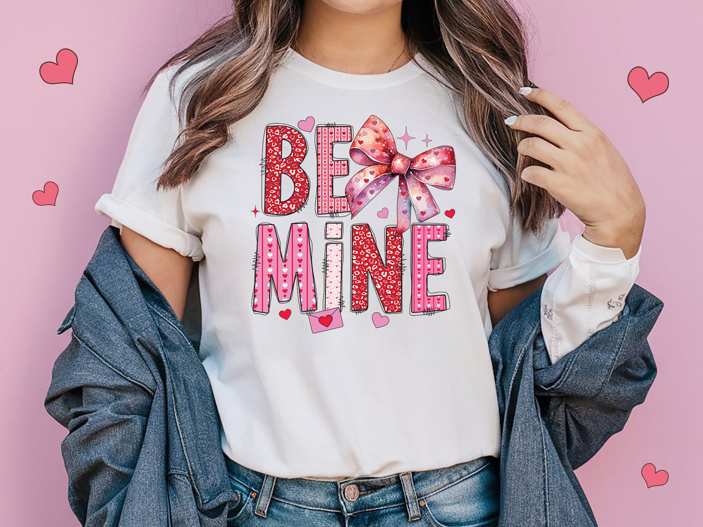 Be Mine - Coquette Valentine Sublimation PNG