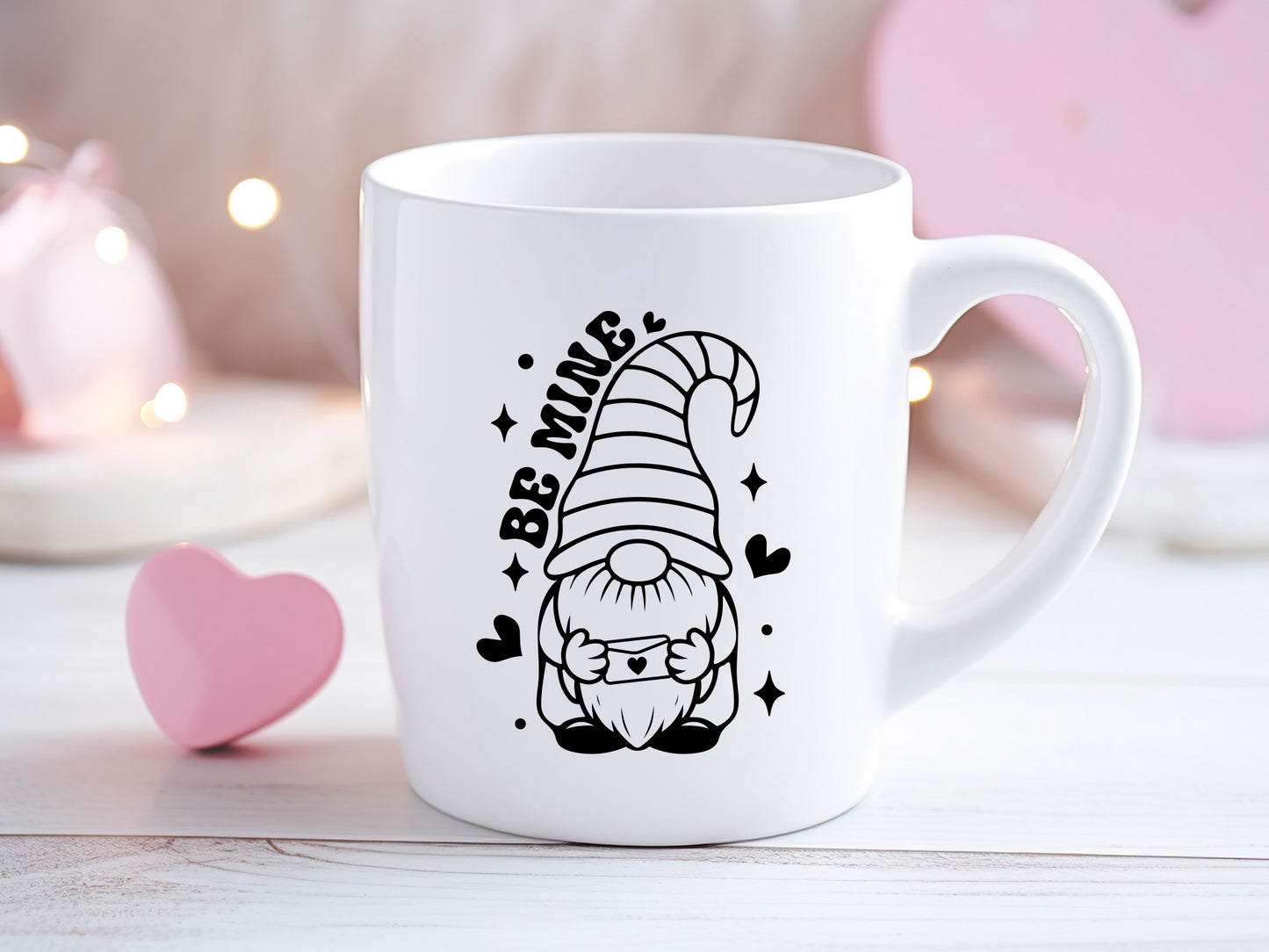 Be Mine - Valentines Day Gnome SVG