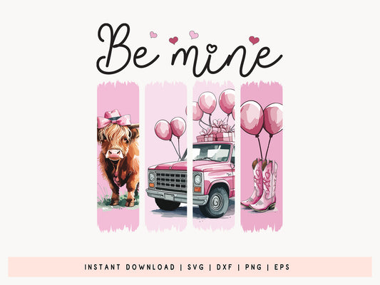 Be Mine Coquette Valentine's Day Sublimation