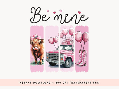 Be Mine Coquette Valentine's Day Sublimation