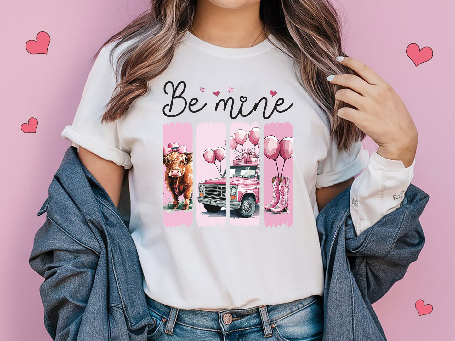 Be Mine Coquette Valentine's Day Sublimation