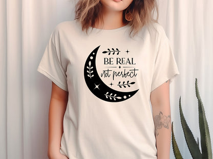 Be Real Not Perfect - Boho SVG Cutting File