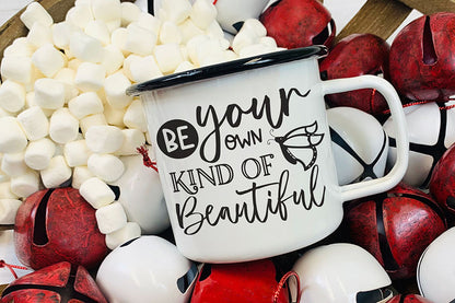 Be Your Own Kind of Beautiful - Butterfly SVG Design